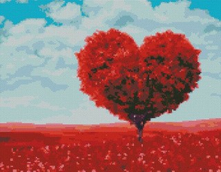 Алмазная вышивка «Дерево любви» Алмазная вышивка «Дерево любви»