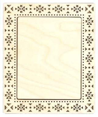 Рамка «Узор геометрия», большая, 19x24 см