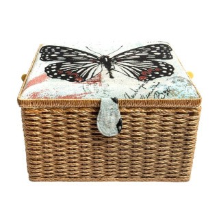 Шкатулка для швейных принадлежностей «Махаон» Шкатулка для швейных принадлежностей «Махаон»