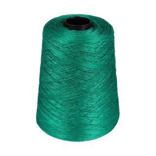 Мулине для вышивания, 100% хлопок, 480 г, 1800 м, цвет: №0506 темно-зеленый, Gamma