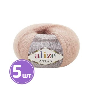 Пряжа ALIZE Atlas (404), пудра, 5 шт. по 50 г Пряжа ALIZE Atlas (404), пудра, 5 шт. по 50 г