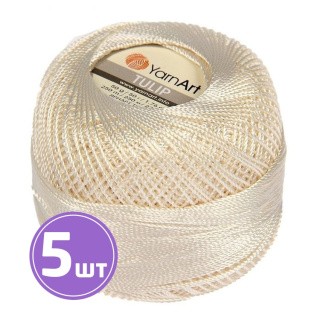 Пряжа YarnArt TULIP (402), суровый, 5 шт. по 50 г Пряжа YarnArt TULIP (402), суровый, 5 шт. по 50 г