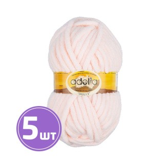 Пряжа Adelia DOLLY (28), молочный, 5 шт. по 100 г Пряжа Adelia DOLLY (28), молочный, 5 шт. по 100 г