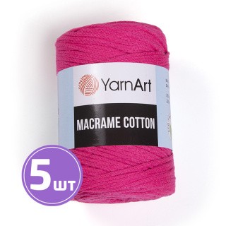 Пряжа YarnArt Macrame Cotton (Макраме Коттон) (803), азалия, 5 шт. по 250 г