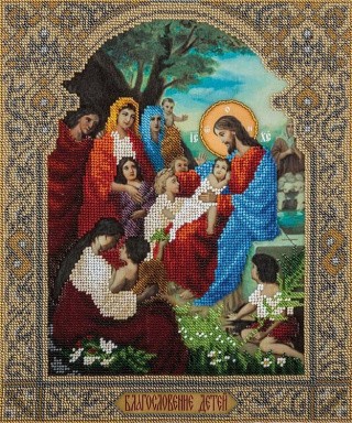 Набор для вышивания «Икона Благословение детей»