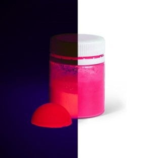 Флуоресцентный пигмент Artline порошковый (розовый), 10 гр