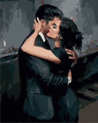 Картина по номерам «Мужчина и женщина» Картина по номерам «Мужчина и женщина»