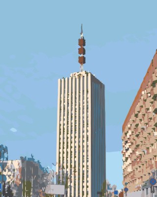 Картина по номерам «Городской пейзаж» Картина по номерам «Городской пейзаж»