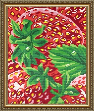 Алмазная вышивка «Клубника» Алмазная вышивка «Клубника»