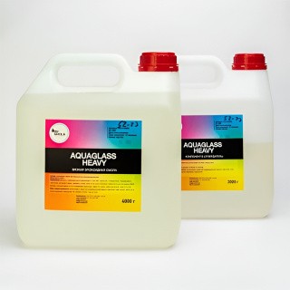 Особо вязкая смола для рисования Aquaglass Heavy 6 кг, RU-SMOLA Особо вязкая смола для рисования Aquaglass Heavy 6 кг, RU-SMOLA