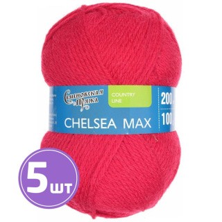 Пряжа Семеновская Chelsea MAX (171), гвоздика 5 шт. по 100 г Пряжа Семеновская Chelsea MAX (171), гвоздика 5 шт. по 100 г