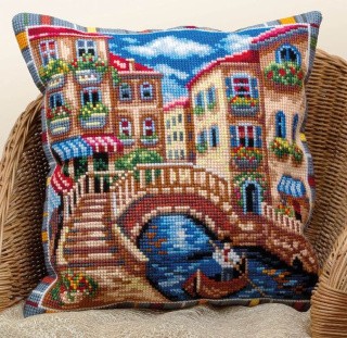 Набор для вышивания «Подушка. Венеция»