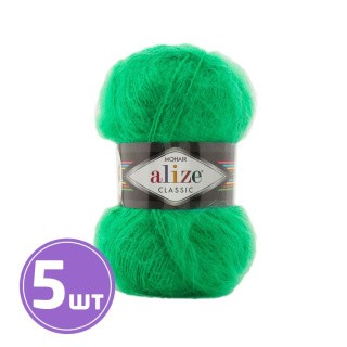 Пряжа ALIZE Mohair classik new (455), классический зеленый, 5 шт. по 100 г Пряжа ALIZE Mohair classik new (455), классический зеленый, 5 шт. по 100 г