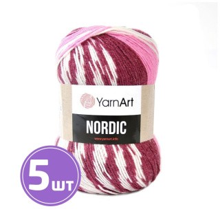 Пряжа YarnArt Nordic (660), мультиколор, 5 шт. по 150 г Пряжа YarnArt Nordic (660), мультиколор, 5 шт. по 150 г