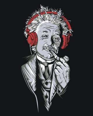 Картина по номерам «Альберт Эйнштейн»