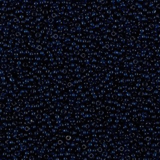 Бисер Чехия круглый 311-19001 2 мм 12/0, 50 г, цвет: 60100 темно-голубой