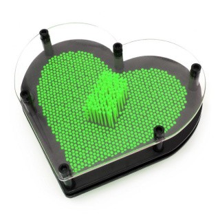 Экспресс-скульптор «Pinart» Сердце Стандарт (18x18), зеленый