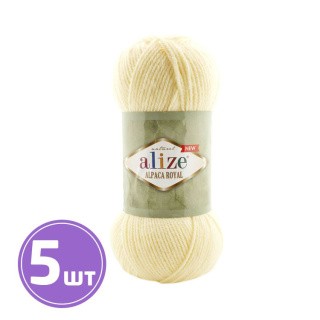 Пряжа ALIZE Alpaca royal new (01), суровый, 5 шт. по 100 г Пряжа ALIZE Alpaca royal new (01), суровый, 5 шт. по 100 г