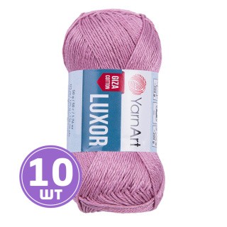 Пряжа YarnArt Luxor (Луксор гиза коттон) (1233), румяна, 10 шт. по 50 г Пряжа YarnArt Luxor (Луксор гиза коттон) (1233), румяна, 10 шт. по 50 г