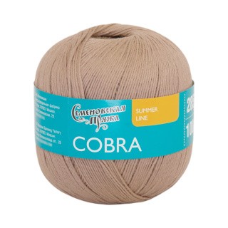 Пряжа Семеновская Cobra (Кобра) (171230), мусс мокко, 5 шт. по 100 г Пряжа Семеновская Cobra (Кобра) (171230), мусс мокко, 5 шт. по 100 г
