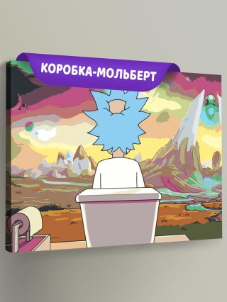 Картина по номерам «Рик и Морти: Рик Санчес 2» Картина по номерам «Рик и Морти: Рик Санчес 2»