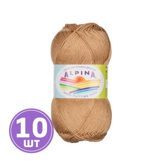 Пряжа Alpina ORGANICA (08), светло-коричневый, 10 шт. по 50 г