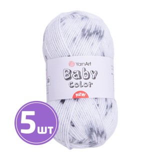 Пряжа YarnArt Baby color new (Беби колор нью) (205), принт, 5 шт. по 50 г