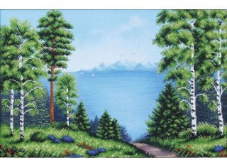 Набор вышивки бисером «Тихая бухта» Набор вышивки бисером «Тихая бухта»