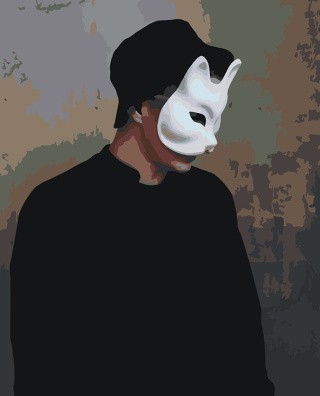 Картина по номерам «Vspak: В маске 2»
