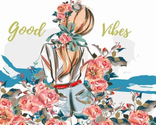 Картина по номерам «Ветер в волосах» Картина по номерам «Ветер в волосах»