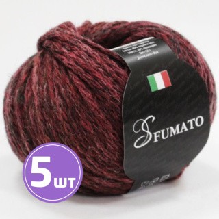 Пряжа SEAM CFUMATO (427), бордовый меланж, 5 шт. по 50 г