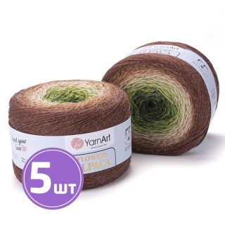 Пряжа YarnArt Flowers Alpaca (425), мультиколор, 5 шт. по 250 г Пряжа YarnArt Flowers Alpaca (425), мультиколор, 5 шт. по 250 г