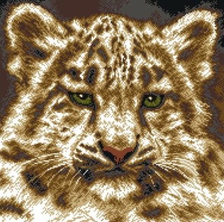 Рисунок на ткани «Бенгальский тигр»