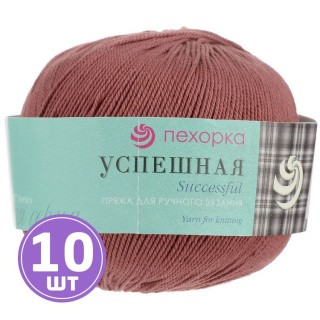 Пряжа Пехорка Успешная (787), марсала, 10 шт. по 50 г Пряжа Пехорка Успешная (787), марсала, 10 шт. по 50 г