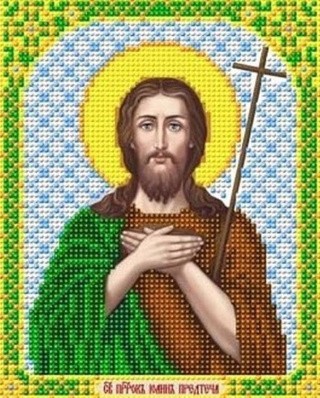 Рисунок на ткани «Святая Иоанн Предтеча»