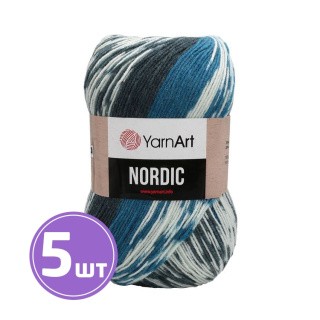 Пряжа YarnArt Nordic (662), мультиколор, 5 шт. по 150 г Пряжа YarnArt Nordic (662), мультиколор, 5 шт. по 150 г