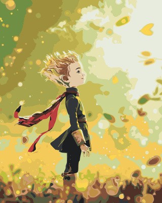 Картина по номерам «Сказка Маленький принц, для детей 40x50»