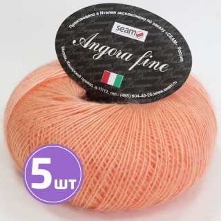 Пряжа SEAM Angora fine (141324), самоцвет, 5 шт. по 50 г Пряжа SEAM Angora fine (141324), самоцвет, 5 шт. по 50 г