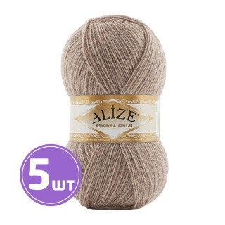 Пряжа ALIZE Angora Gold (461), меланж какао, 5 шт. по 100 г Пряжа ALIZE Angora Gold (461), меланж какао, 5 шт. по 100 г