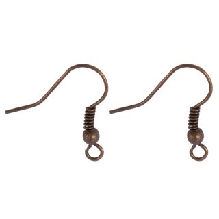 Швензы для бисера 18 мм, цвет: под бронзу, 10 шт., Zlatka Швензы для бисера 18 мм, цвет: под бронзу, 10 шт., Zlatka