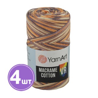 Пряжа YarnArt Macrame Cotton VR (Макраме Коттон ВР) (927), мультиколор, 4 шт. по 250 г Пряжа YarnArt Macrame Cotton VR (Макраме Коттон ВР) (927), мультиколор, 4 шт. по 250 г