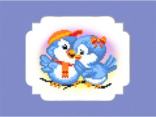 Набор вышивки бисером «Птички» Набор вышивки бисером «Птички»