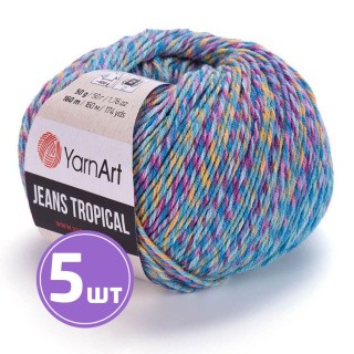 Пряжа YarnArt Jeans Tropical (618), мулине, 5 шт. по 50 г Пряжа YarnArt Jeans Tropical (618), мулине, 5 шт. по 50 г
