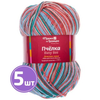 Пряжа из Троицка Pchelka (4246), секционный, 5 шт. по 100 г Пряжа из Троицка Pchelka (4246), секционный, 5 шт. по 100 г