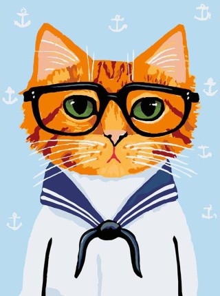 Картина по номерам «Морячок» Картина по номерам «Морячок»