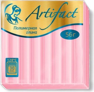 Полимерная глина Артефакт Chiffon, цвет: 5112 спелая папайя, 56 г Полимерная глина Артефакт Chiffon, цвет: 5112 спелая папайя, 56 г