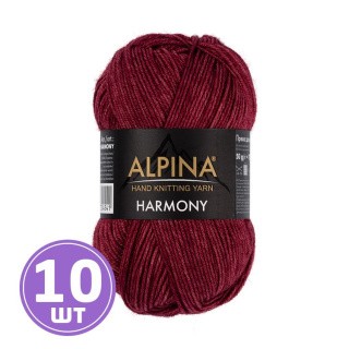 Пряжа Alpina HARMONY (09), бордовый, 10 шт. по 50 г Пряжа Alpina HARMONY (09), бордовый, 10 шт. по 50 г