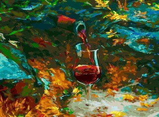 Картина по номерам «Истина в вине» Картина по номерам «Истина в вине»