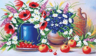 Набор вышивки бисером «Щедрое лето» Набор вышивки бисером «Щедрое лето»