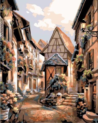 Картина по номерам «Городские улицы»
